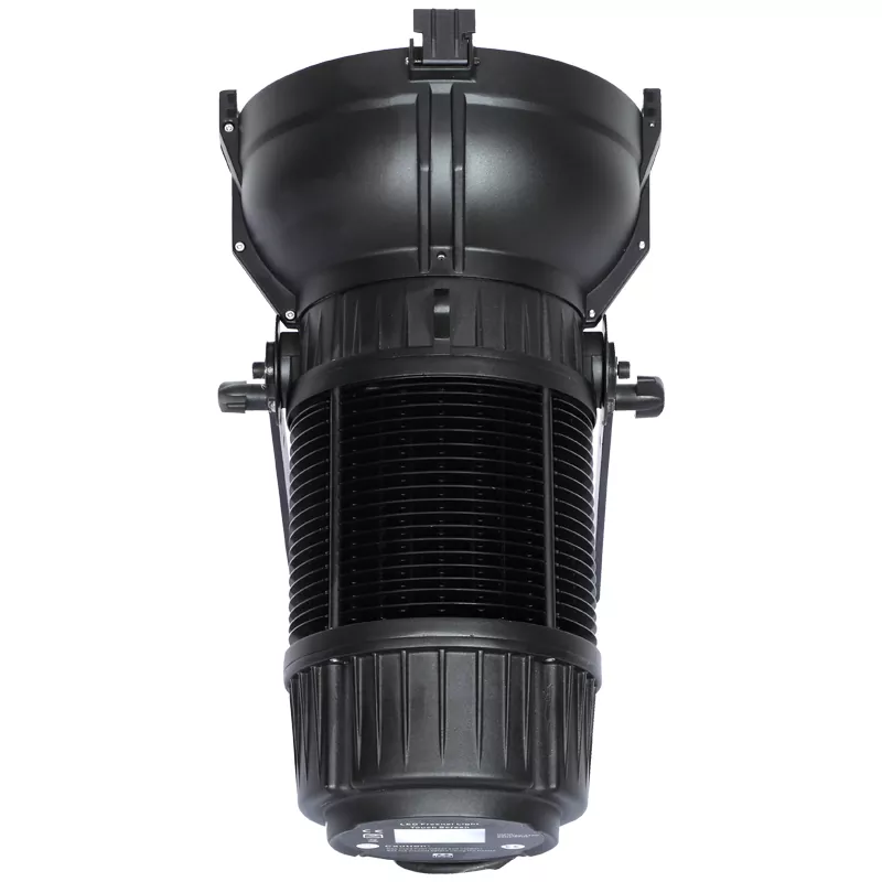 IP54 Waterproof 300W 600W LED Fresnel Light Auto Zoom 15-55° RGBAL 5in1 Die-Cast Aluminum 2700-12000K CCT CRI90+ DMX RDM Fanless Outdoor Stage Lighting Spotlight for Theater Gala Concert Church Ceremony