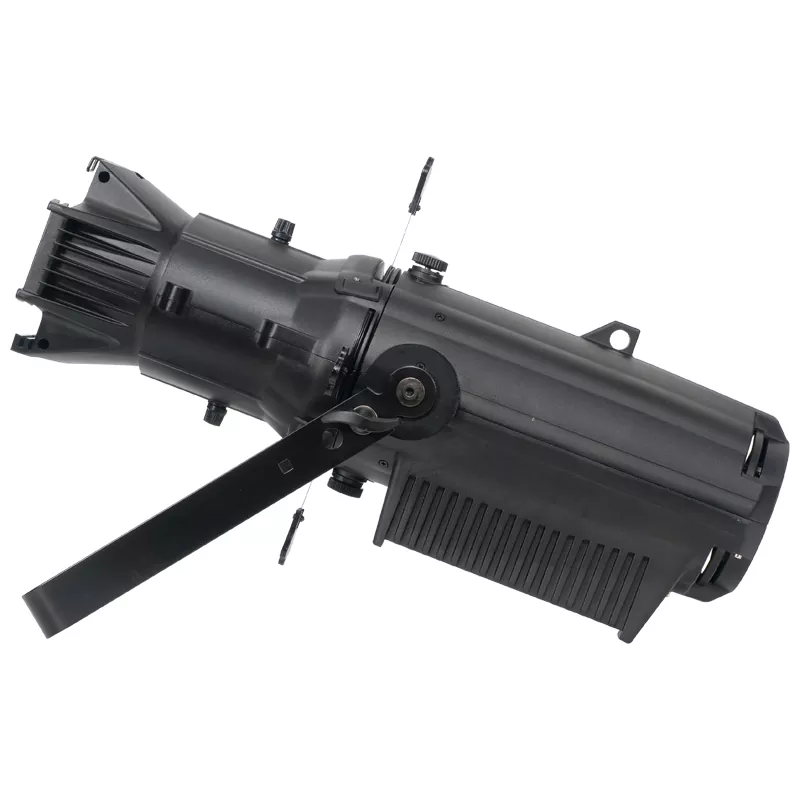 300W 350W LED Profile Spot Light RGBW RGBAL 2700-12000K 19-50° Die-Cast Aluminum DMX RDM Theater Spotlight 4 Dimming Curves Iris 500-25000Hz Dimming for Drama Museum Show Church Architectural Opera