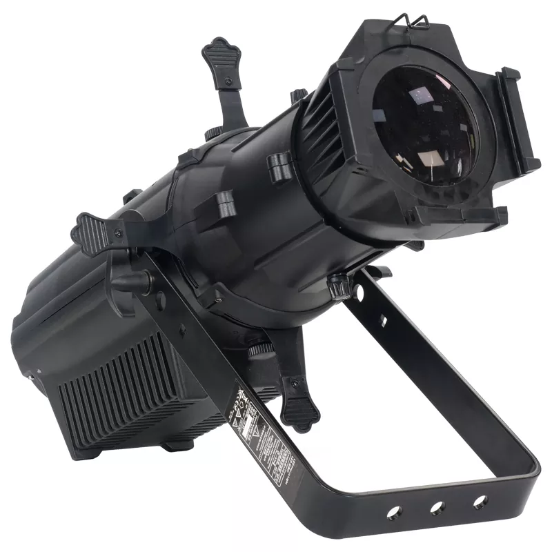 300W 350W LED Profile Spot Light RGBW RGBAL 2700-12000K 19-50° Die-Cast Aluminum DMX RDM Theater Spotlight 4 Dimming Curves Iris 500-25000Hz Dimming for Drama Museum Show Church Architectural Opera