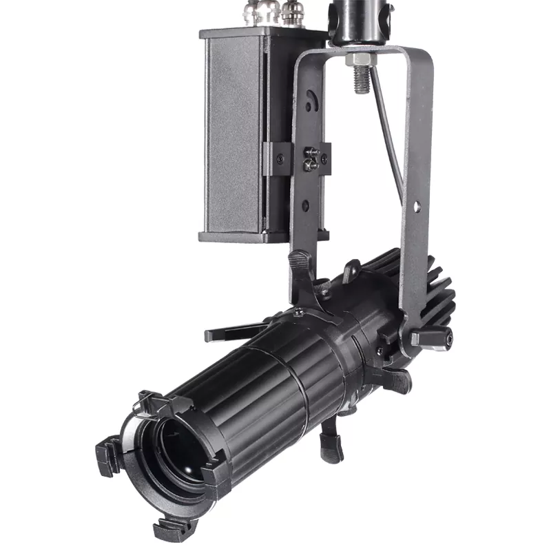 30W LED Profile Spot Light IP65 Manual Zoom CRI95+ Single CW/WW/CW+WW/RGBW Manual Zoom 4 Dimming Curves DMX Control for Art Exhibition Lamp Museum Gallery Spotlight 50000h Lifespan Mini Leko