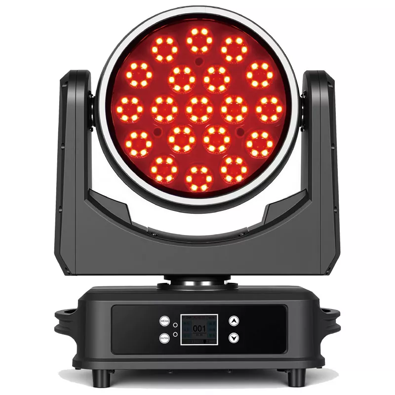 10 19*30W ZOOM Moving Head IP65 LED Strip+Fill Ring RGBW Wash Light 550W for Outdoor Stage Culture Events Show DMX/Sound Control
