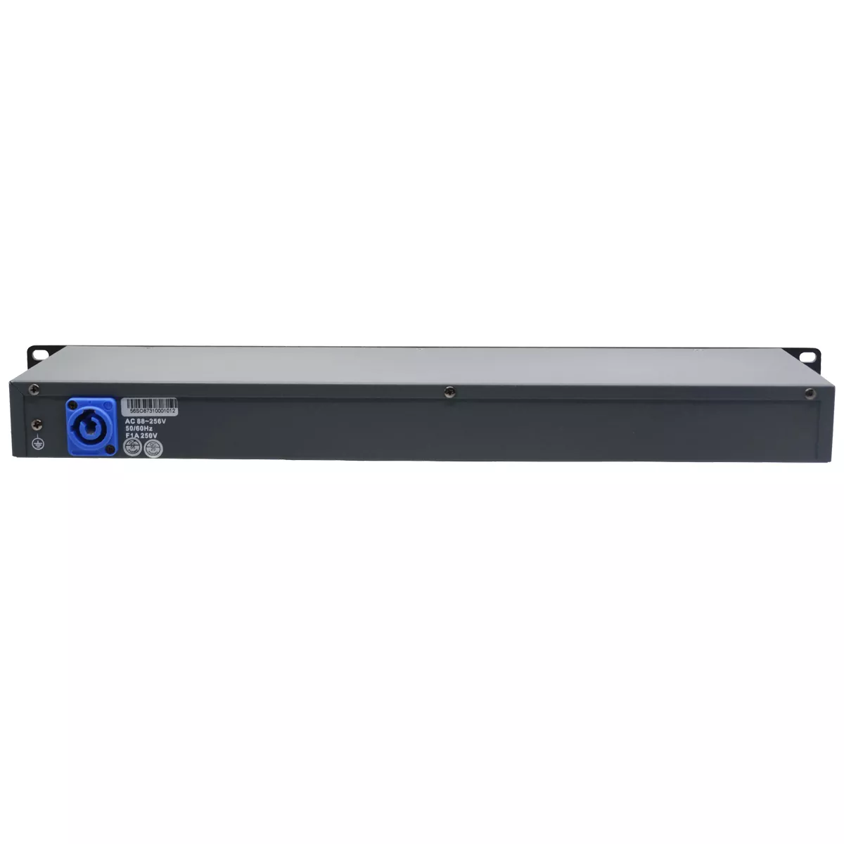 2 Input 8 Output Signal DMX512 Amplifier 19" 1U Rack Mount Independent Driver Separate LED Stage Lighting Control Device 2-In 8-Out Isolated Distributor Lightweight Compact Professional Stage Performance Amp