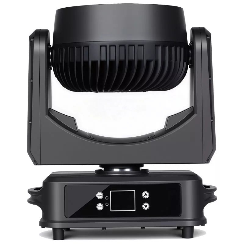 3 19*30W ZOOM Moving Head IP65 LED Strip+Fill Ring RGBW Wash Light 550W for Outdoor Stage Culture Events Show DMX/Sound Control