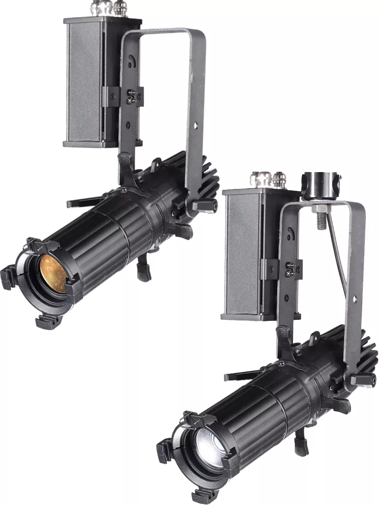 30W LED Profile Spot Light IP65 Manual Zoom CRI95+ Single CW/WW/CW+WW/RGBW Manual Zoom 4 Dimming Curves DMX Control for Art Exhibition Lamp Museum Gallery Spotlight 50000h Lifespan Mini Leko