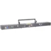 10 Heads Parallel Red Laser Bar 100mW Bar Beam Effects Dustproof DMX512 Lightweight Stage Laser Light Key Switch Remote for Club KTV Party Lighting Indoor Entertainment Device