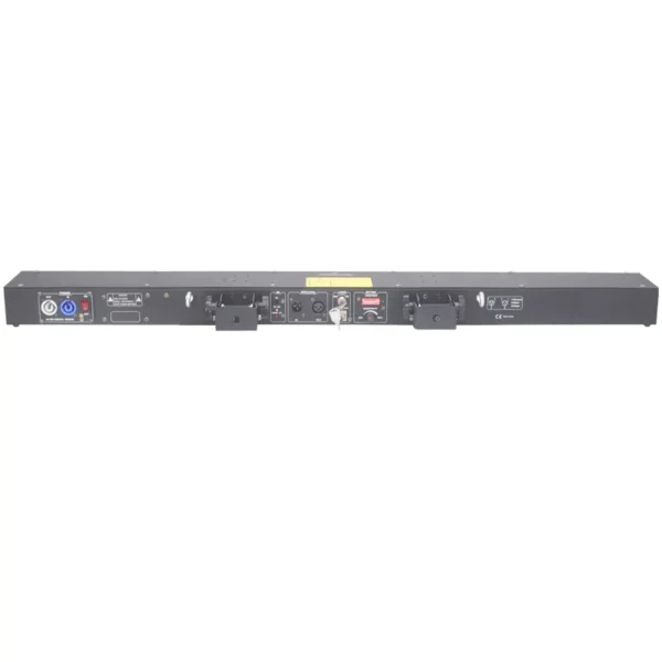 10 Heads Parallel Red Laser Bar 100mW Bar Beam Effects Dustproof DMX512 Lightweight Stage Laser Light Key Switch Remote for Club KTV Party Lighting Indoor Entertainment Device