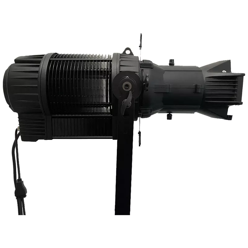 5 IP65 Fanless 200W 300W LED Profile Spotlight CRI90+ RGBAL RGBW CW WW Manual Focus Die‑Cast Aluminum DMX RDM 4 Dimming Curves Stage Lighting for Architectural Cultural Show Museum Exhibition Stadium Gala