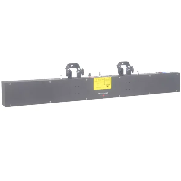10 Heads Parallel Red Laser Bar 100mW Bar Beam Effects Dustproof DMX512 Lightweight Stage Laser Light Key Switch Remote for Club KTV Party Lighting Indoor Entertainment Device
