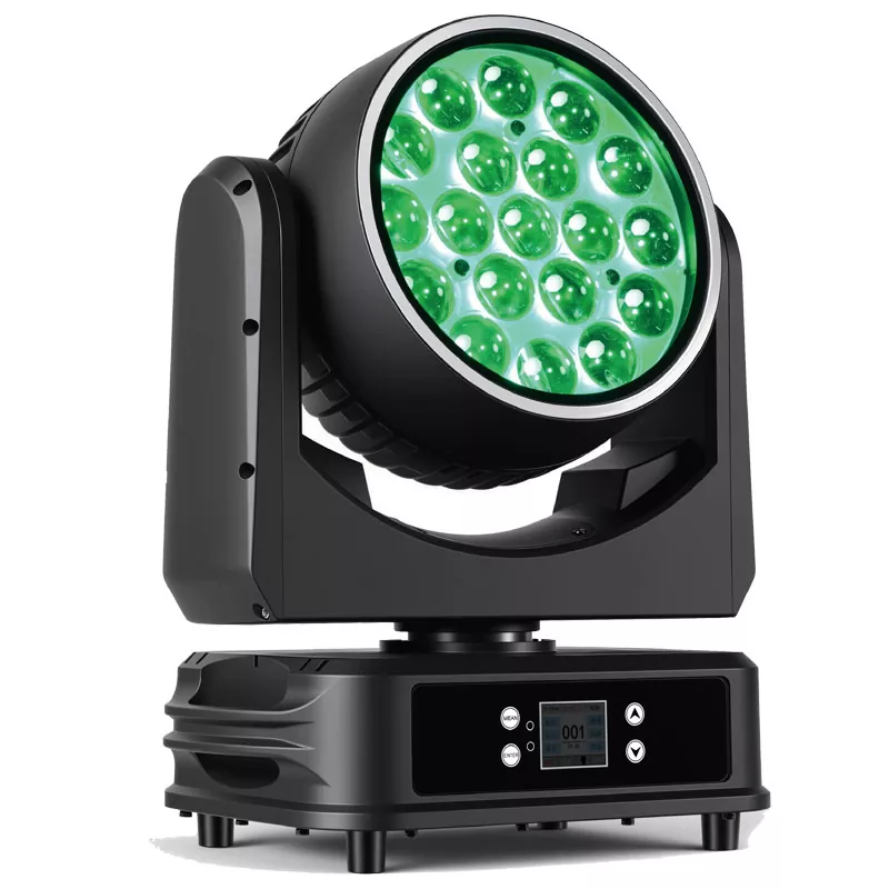 8 19*30W ZOOM Moving Head IP65 LED Strip+Fill Ring RGBW Wash Light 550W for Outdoor Stage Culture Events Show DMX/Sound Control
