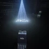 效果 (3) 15W RGB Laser Light 25KPPS Bluetooth High Speed Scanner ±25° Wide Scanning Angle IP51 Waterproof APP DMX ILDA Interface Indoor Stage Laser Projector Beam Effect for Club Performance Venues Entertainment Events