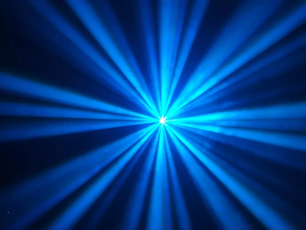 rotatable prism moving head