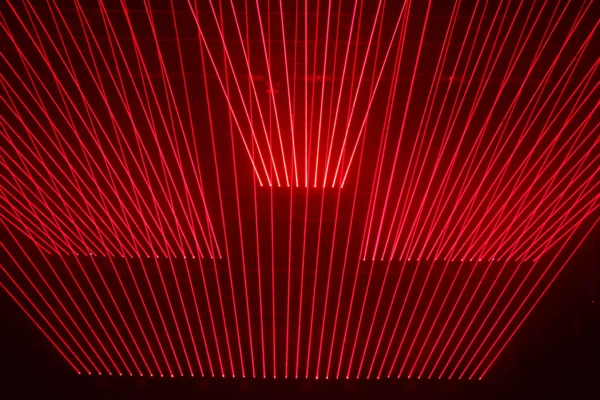 10 Heads Parallel Red Laser Bar 100mW Bar Beam Effects Dustproof DMX512 Lightweight Stage Laser Light Key Switch Remote for Club KTV Party Lighting Indoor Entertainment Device