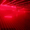 10 Heads Parallel Red Laser Bar 100mW Bar Beam Effects Dustproof DMX512 Lightweight Stage Laser Light Key Switch Remote for Club KTV Party Lighting Indoor Entertainment Device