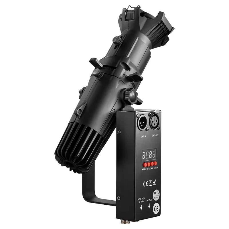 01 20W Mini Profile Spotlight Japan Imported LED Single CW WW 2IN1 RGBW 4IN1 Ra≥90 Four Optional Fixed Lens Manual Focus Linear Dim 1~25Hz Strobe DMX Control IP20 Lamp Indoor Accent Lighting Equipment Retail Gallery Decor Stage Spot Light for Restaurant Museum Wedding Small Event Lighting Fixture