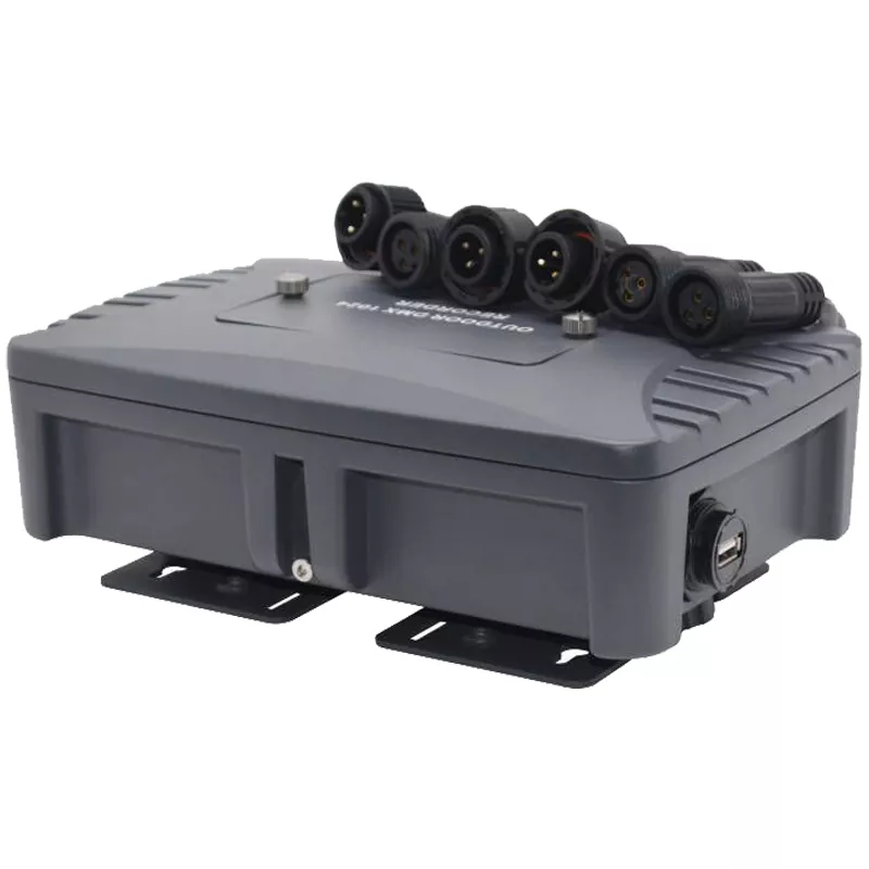 Outdoor 1024CH DMX Recorder Dual Interfaces 512M Storage 8 Programs Multi Cycle Mode System User Operation RS485 Waterproof XLR Cast Aluminum UV Resist Global Voltage Device Weatherproof DMX Player Outdoor Lighting Recording Equipment for Outdoor Stage Club Party Anti-UV Outdoor Professional Lighting Unit