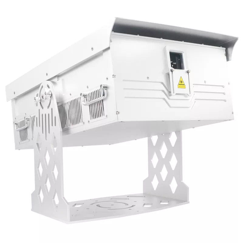 01 30W RGB FB4 Outdoor Animation Laser IP65 Multi Waterproof Structure Pure Diode 35KPPS 50° Scanner Analog Dimming TF Card RJ45 XLR ILDA DMX ArtNET Multi Safety 800W Stage Equipment High-power Beam Effect Beyond QS Program Support Professional RGB Laser Projector Outdoor Lighting Device for Large Outdoor Shows