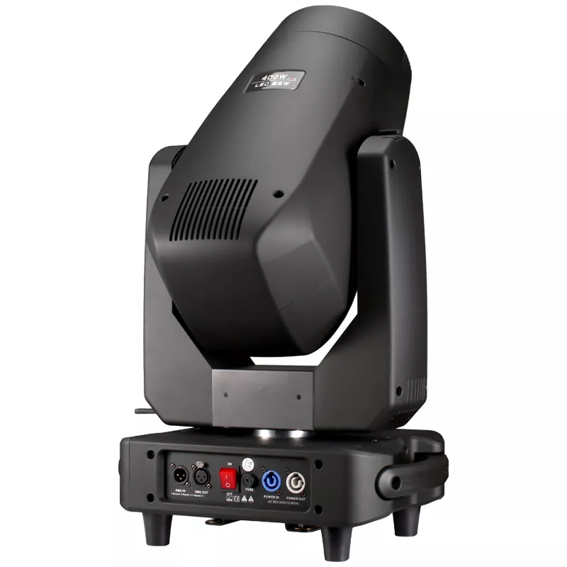 400W LED CMY Spot Wash Beam Moving Head 430W 50000H Lifespan 8000K CRI>95 21/23 DMX RDM Dual Control 12 Fixed 7 Rotating Gobos 6/8-facet Prism 4-50° Angle IP20 Stage Light CMY+CTO Color Mix Performance Fixture Lighting Device Professional Entertainment Stage Projector