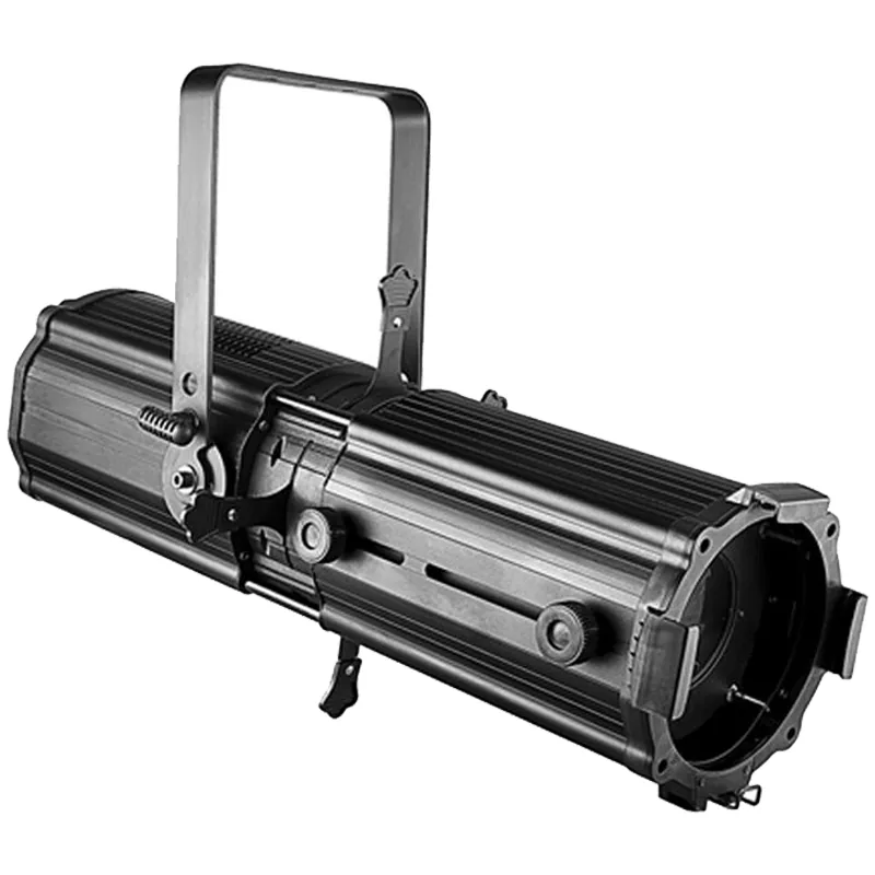 01 200W 300W COB Nichia LED Profile Spot Single CW WW 2IN1 RGBW 4IN1 Manual/Auto Zoom 15-38Deg Ra≥90 Flicker Free DMX Master-Slave IP20 Noiseless Pccooler Cooling Spotlight Stage Lighting Fixture Indoor Performance Equipment for Theatre Wedding Broadcast Commercial Lighting