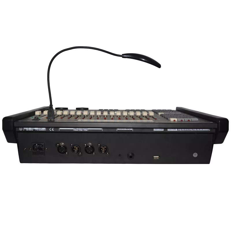 512CH DMX Console 4 Optical Isolated Output 2000V Protection 50 Shape Generators 32 Scanners 16Bit Control 1600 Chase Steps LCD Display Auto-save AC88-256V 6.3KG Unit Professional DMX512 Controller Wide Voltage Lighting Desk Stage Controller for Performance Venues