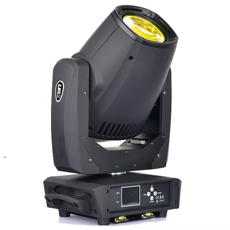 02 230W LED Beam Moving Head 230W DMX 4° Narrow Beam 12 Color 13Gobo Rot 8Prism LCD Stage Light Mechanical Focus 0-100% Dimmer Stage Fixture Indoor Performance Equipment Long Service Life Lamp for Dance Contest Music Venue Evening Performance Club Party