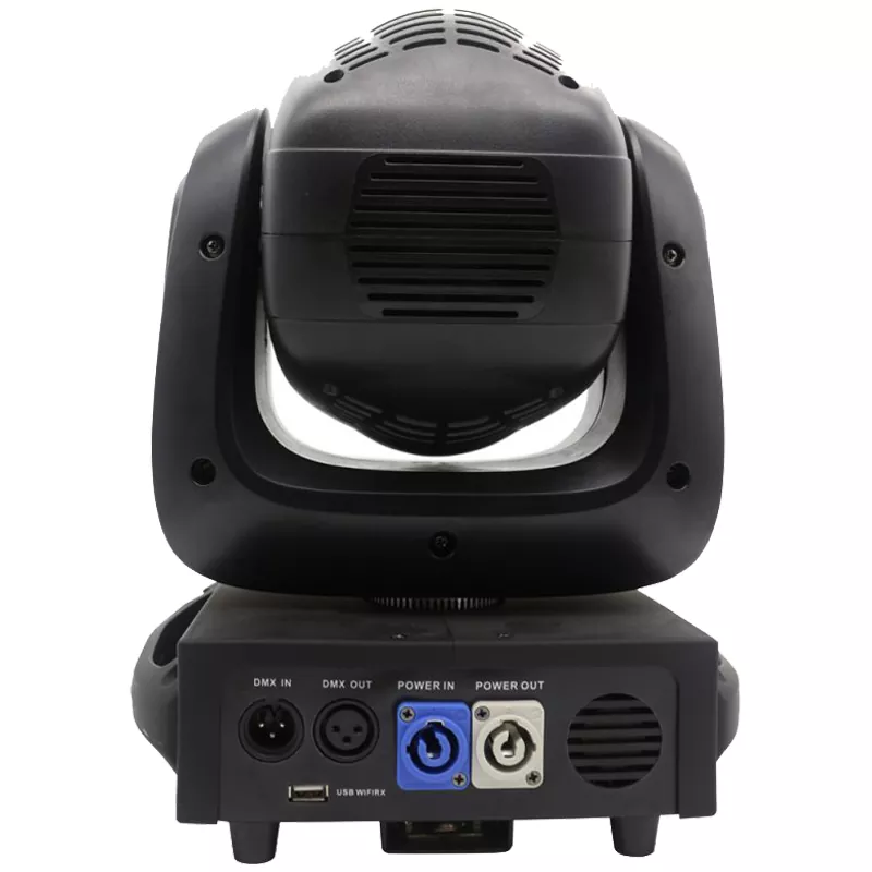 03 100W Spot 4×10W Wash Moving Head 12/16/23 DMX 540°190° 18° Zoom 3-facet Prism 8 Gobos OLED Stage Light Performance Fixture 50000H Lifespan Indoor Lighting Device Lightweight Stable Entertainment Stage Equipment for Ceremony Fashion Show Club Event Exhibition Bar