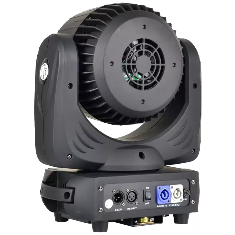 04 19*15W RGBW Zoom Wash Moving Head 300W DMX 6-50° Beam Blue LCD Auto Sound Master-slave Stage Light DMX Programming Rental Performance Lamp Indoor Theater Disco TV Studio Lighting Gear for Musical Launch Event Wedding Performance Sage