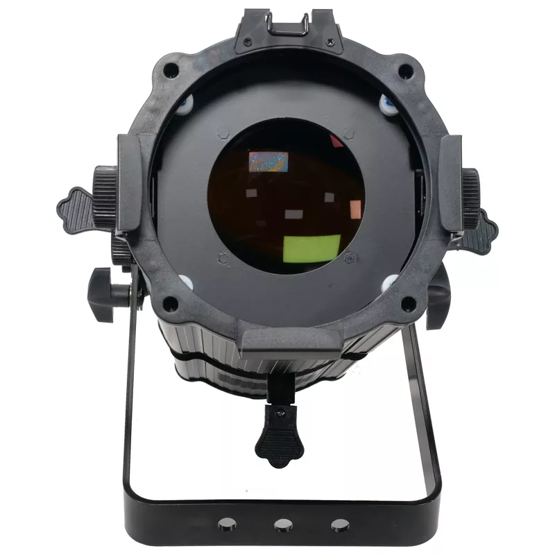 04 200W 300W COB Nichia LED Profile Spot Single CW WW 2IN1 RGBW 4IN1 Manual/Auto Zoom 15-38Deg Ra≥90 Flicker Free DMX Master-Slave IP20 Noiseless Pccooler Cooling Spotlight Stage Lighting Fixture Indoor Performance Equipment for Theatre Wedding Broadcast Commercial Lighting