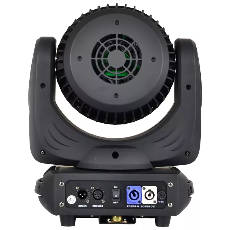 05 19*15W RGBW Zoom Wash Moving Head 300W DMX 6-50° Beam Blue LCD Auto Sound Master-slave Stage Light DMX Programming Rental Performance Lamp Indoor Theater Disco TV Studio Lighting Gear for Musical Launch Event Wedding Performance Sage
