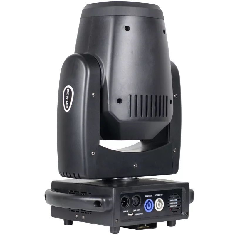 05 150W LED Spot Zoom Moving Head 180W DMX 9-14° Zoom 540°190° Dual Prism OLED Stage Light Electronic Focus Multi Strobe Fixture OLED Equipment Indoor Performance Lamp for KTV Show Venue Banquet Party Livehouse Wedding Stage