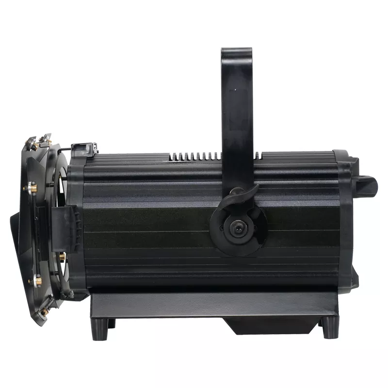 06 150W 200W 300W Zoom Fresnel Spotlight Imported COB LED CW WW 2IN1 RGBW Ra≥90 15-50Deg Manual Auto Zoom Aluminum DMX Master-Slave Sound Control IP20 Stage Lamp Silent Pccooler Fan Indoor Shooting Equipment Professional Studio Fixture for Theatre Wedding Commercial Event Lighting