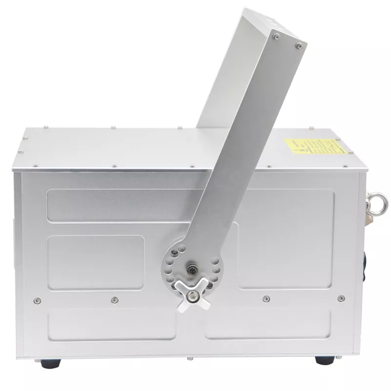 06 IP65 Outdoor RGB Laser Projector 10W/15W Dual-layer Structure Big Radiator 40KPPS 60° High-precision Scanner Analog Linear Dimming LCD Touch ILDA DMX FB4 Multi Safety System Wide Temp Stage Light Indoor Outdoor Fixture Small Beam for Landscape Stage Events