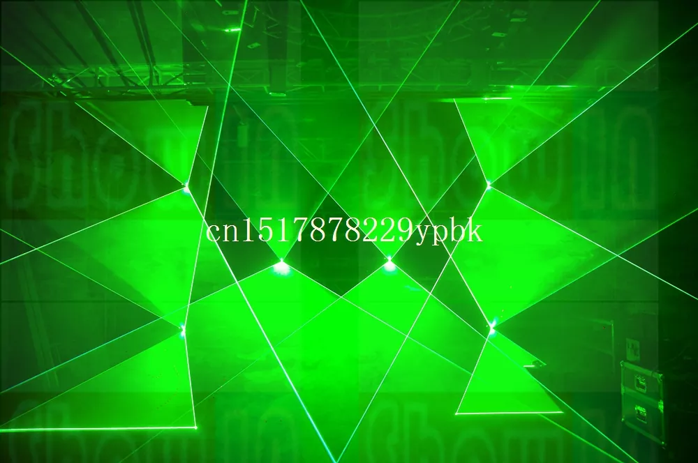 15W RGB Diode Laser 40KPPS 50° Scanner Analog Modulation IP51 18/25CH DMX ILDA Sound Auto Master-Slave Support RJ45 DB25 XLR Ports TF Card Multi Safety Interfaces 300W Stage Lighting Device Indoor Outdoor Performance Equipment Professional Laser Projector