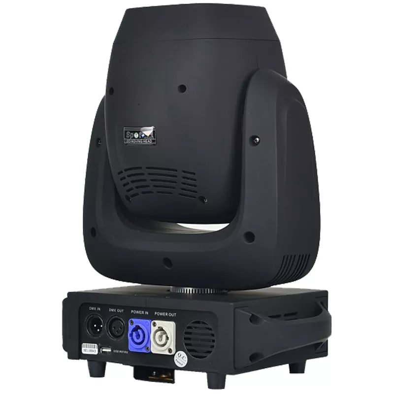 06 100W Spot 4×10W Wash Moving Head 12/16/23 DMX 540°190° 18° Zoom 3-facet Prism 8 Gobos OLED Stage Light Performance Fixture 50000H Lifespan Indoor Lighting Device Lightweight Stable Entertainment Stage Equipment for Ceremony Fashion Show Club Event Exhibition Bar