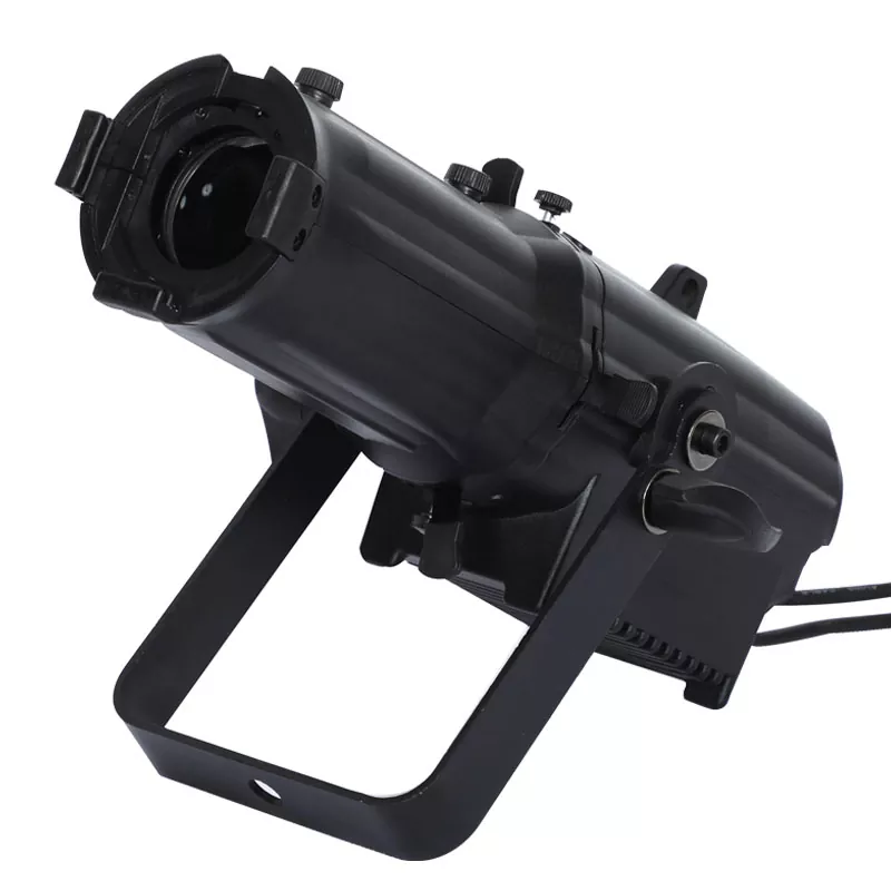 60W Mini Profile LED Spot Light Single CW WW 2IN1 RGBW Four Options Ra≥95 20-35 Manual Zoom 0-100 Linear Dim DMX RDM Master-Slave Sound Auto Control Aluminum Compact Indoor Lamp Silent Fan Commercial Show Equipment for Indoor Display Event Lighting Unit Gallery Restaurant Boutique Stage Lighting