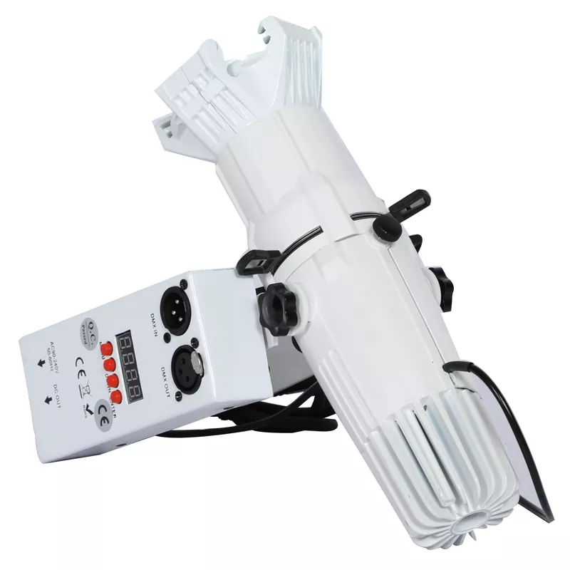 20W Mini Profile Spotlight Japan Imported LED Single CW WW 2IN1 RGBW 4IN1 Ra≥90 Four Optional Fixed Lens Manual Focus Linear Dim 1~25Hz Strobe DMX Control IP20 Lamp Indoor Accent Lighting Equipment Retail Gallery Decor Stage Spot Light for Restaurant Museum Wedding Small Event Lighting Fixture