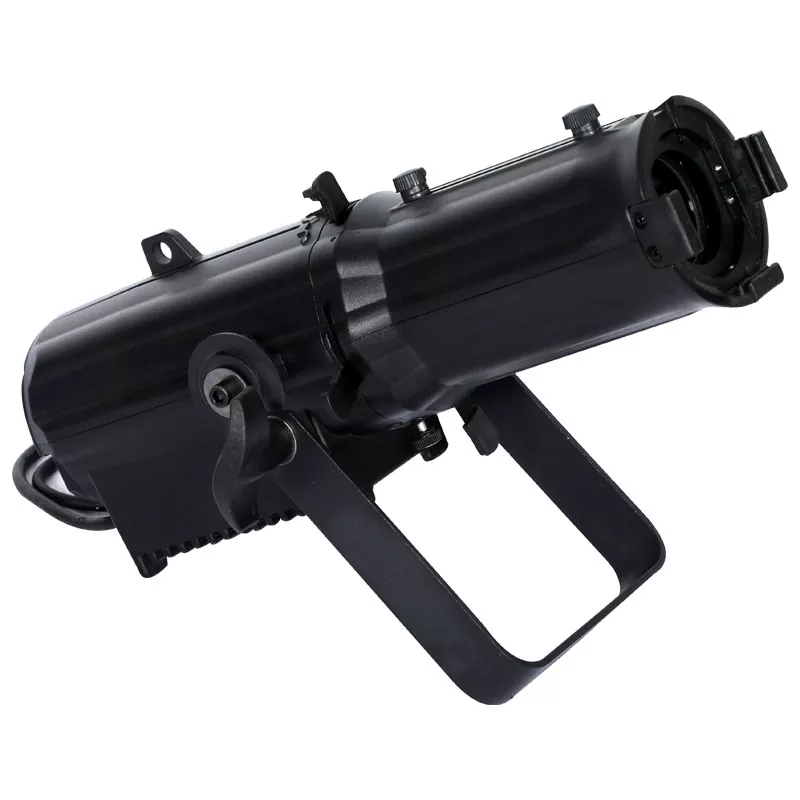 60W Mini Profile LED Spot Light Single CW WW 2IN1 RGBW Four Options Ra≥95 20-35 Manual Zoom 0-100 Linear Dim DMX RDM Master-Slave Sound Auto Control Aluminum Compact Indoor Lamp Silent Fan Commercial Show Equipment for Indoor Display Event Lighting Unit Gallery Restaurant Boutique Stage Lighting