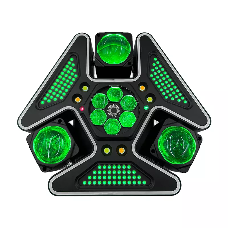 Multi LED Chips Three-in-one Beads 20F/S Strobe DMX Master-slave Auto Voice Control Digital Display Lighting Lamp 15*10W CREE RGBW Laser White Gold Strobe Stage Fixture Professional Entertainment Device Preset Light Effects Equipment for Pub KTV Bar Party Show Performance