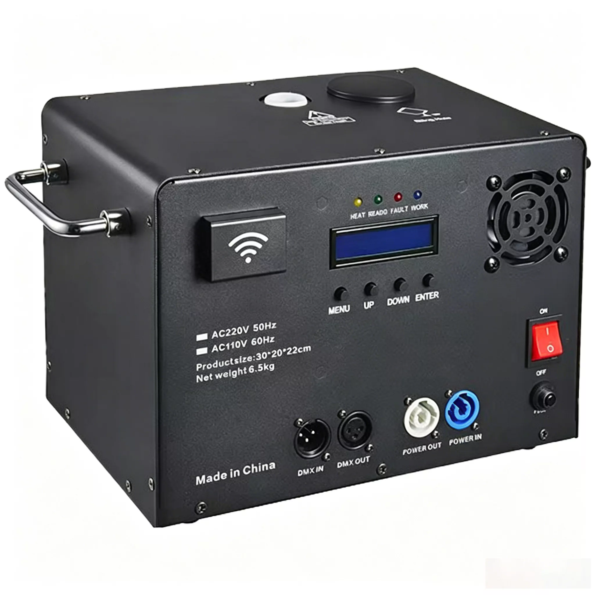 Horizontal Design Cold Spark Machine Low Center Gravity Anti-Tipping Dual Motor Dual Chain Anti-Stuck Compact Portable Wedding Party Spark Machine 600W Electromagnetic Heating Indoor Outdoor Stage Special Effect Equipment