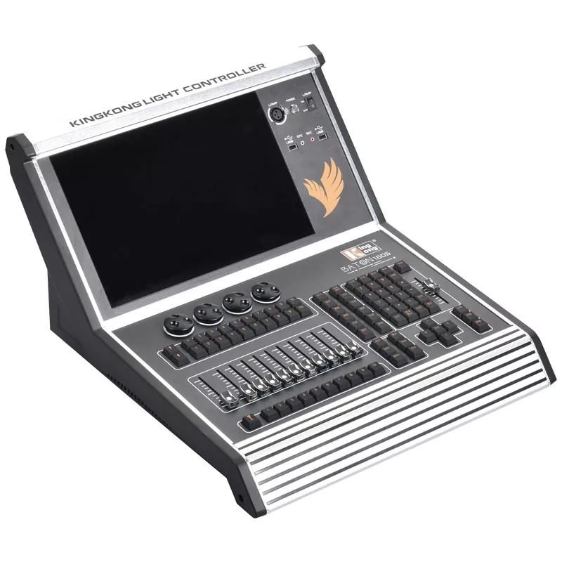 1 BATON1606 Intelligent Lighting Console Quad-Core Cortex-A9 2GB RAM 64GB SSD 13.3Inch Capacitive Touch UPS Backup 2048DMX Art-Net 4096CH RDM Wireless Mobile Remote Control Desk Indoor Outdoor Commercial Event Lighting Device Stage Performance Equipment