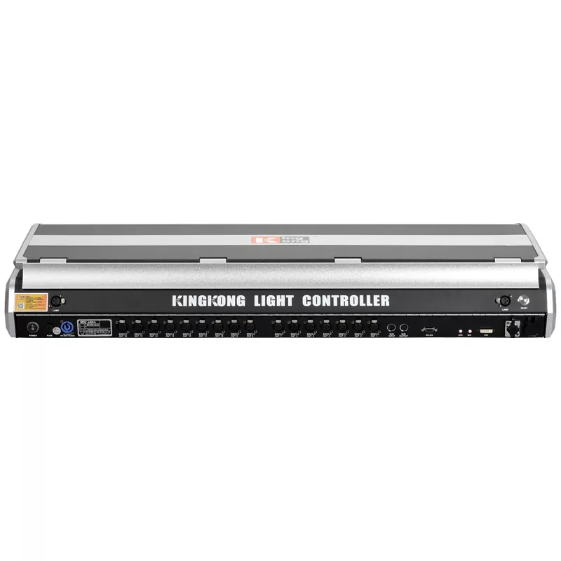 1 BATON6616 Professional Stage Console Custom Linux OS 9th Gen I3 ASUS Mainboard Dual BOE 15Inch Touch ≥16DMX Expand 32768CH ART-Net AI Wireless Mobile Remote Lighting Controller Multi-Scheme Running Stage Equipment Large Venue Event Lighting Device with Case
