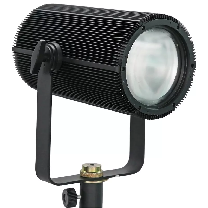 200W IP65 Pendant House Light Single Bi RGBAL RGBALC COB Ra≥90 Three Optional Beam 25/45/60Deg Four Dim Curve 500-25000Hz RDM DMX 3CH Fan-Free Aluminum Lamp Outdoor Fixture Silent Structure Indoor Outdoor Commercial Decoration Equipment for Church Wedding Theatre Projects