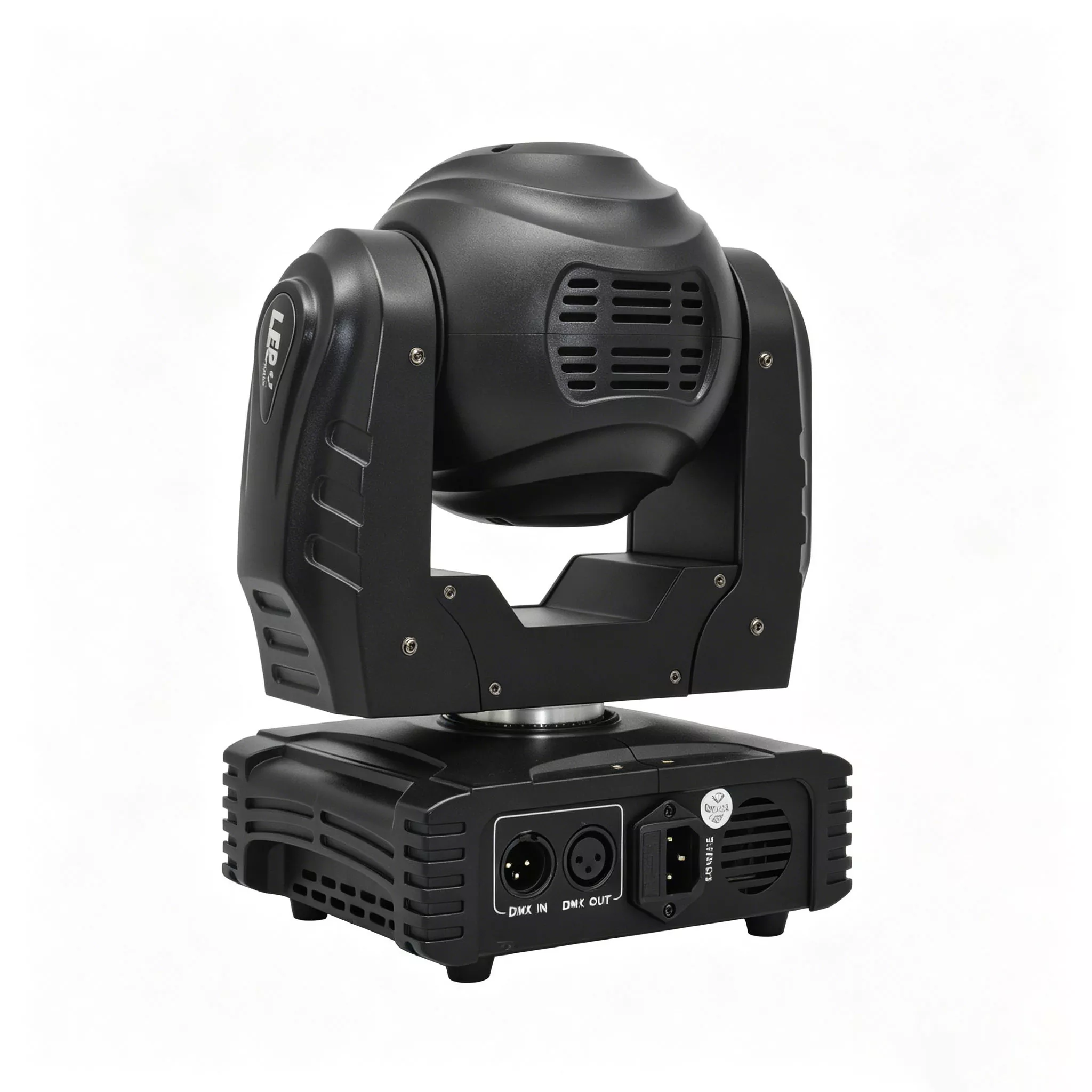 1 (3) 60W RGBW 4in1 Mini LED Beam Moving Head DMX 11° Narrow Beam IR Remote Stage Light Eight Built-in Auto Programs Ultra Compact Light Low Power High Bright Indoor Mini Spot Omega Bracket Easy Truss Mount Rental Performance Lamp for Booth Banquet Mini Stage Rental Lounge Bar