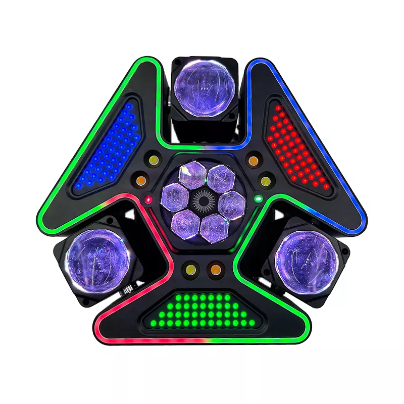Multi LED Chips Three-in-one Beads 20F/S Strobe DMX Master-slave Auto Voice Control Digital Display Lighting Lamp 15*10W CREE RGBW Laser White Gold Strobe Stage Fixture Professional Entertainment Device Preset Light Effects Equipment for Pub KTV Bar Party Show Performance