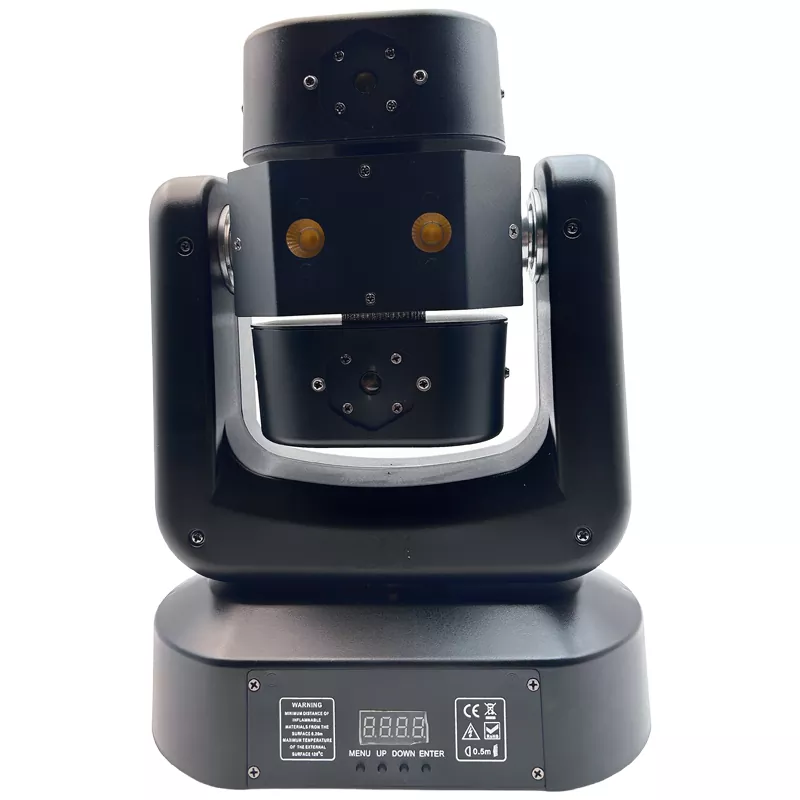 1 Multi Arms Wind Fire Wheel Laser Moving Head 120W DMX 8Red 2Green Lasers 4Golden Strobe Stage Fixture Sync Multi Laser Beam Dynamic Light Equipment Built-in Macro Program Lamp Indoor Disco Wedding KTV Performance Lighting Unit for Disco Party Wedding Evening Banquet Live Music Show Mini Stage