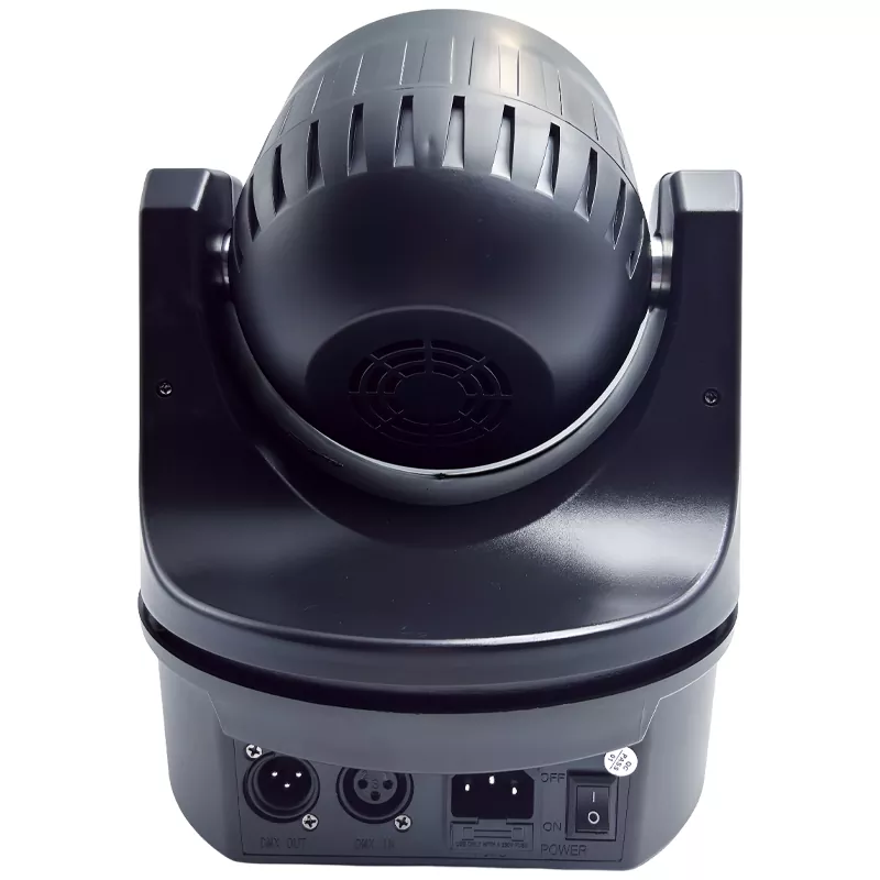 1 Mini Six Bee Eyes Moving Head Light 90W CREE RGBW 50mW Green Laser Fan Cool Plastic Compact Stage Fixture Full Linear Dimming Multi Strobe KTV Bar Home Party Lighting Unit for Cafe Gig Disco Party Rental Booth Mini Show Wine Bar Small Stage
