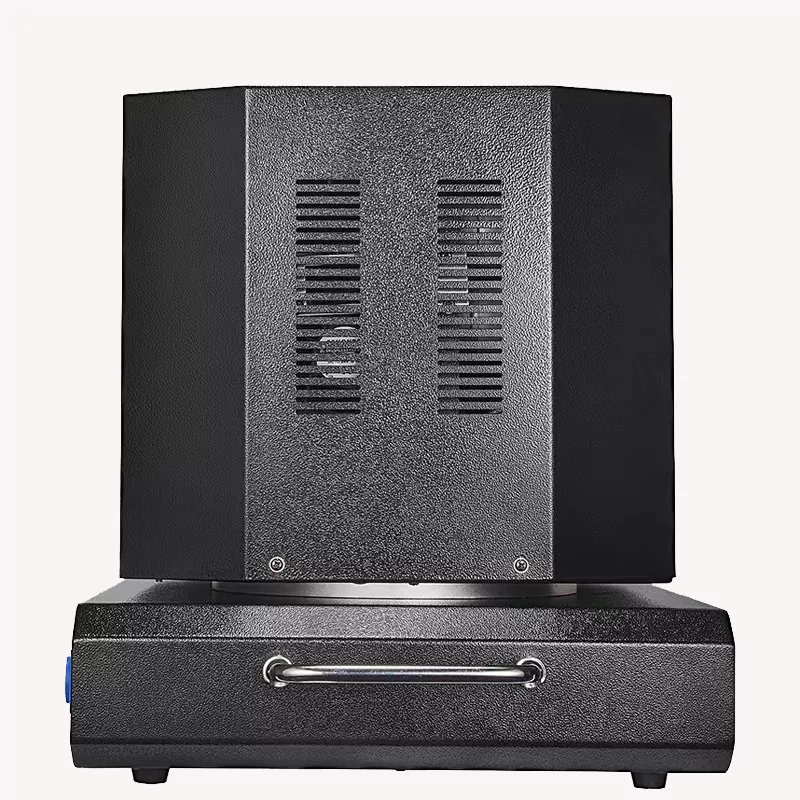 Dual-Head Rotating Cold Spark Machine 360° Infinite Rotation 1-5m Height DMX512 Wireless Remote Electromagnetic Heating Stage Effect Device Sparkular 1-5m Spray Stage Wedding Club Lighting