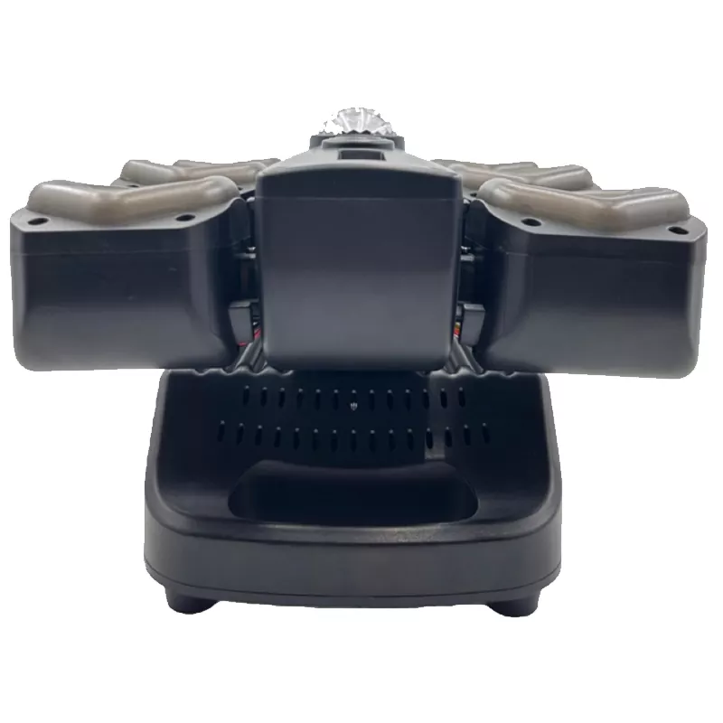 2 Six Heads Beam Effect Moving Head Light 120W CREE RGBW RG Laser Golden Strip Smooth Dimming Fan Cool Stage Fixture Built-in Strip Macro Adjustable Speed Equipment Party Lamp Bar Restaurant Disco Lighting Unit for Dinner Restaurant Disco Club Live Band Small Stage Party Venue Wedding Events