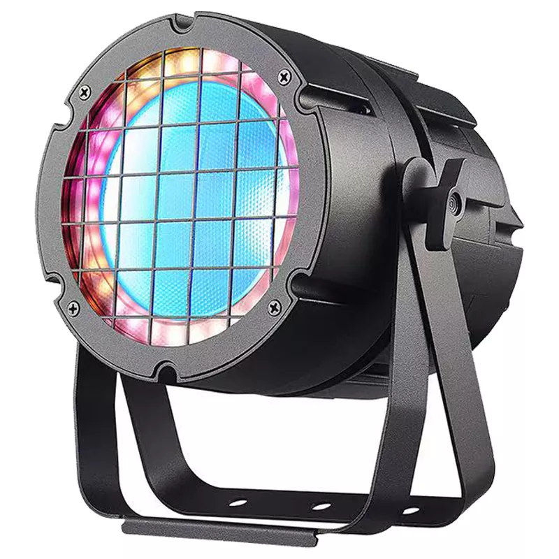 IP65 Waterproof Splicable RGBA+WW COB Par Light 350W RDM DMX 1800-8500K CRI92+ 12000LM 30/60° Beam Fixture Splicing Linear Wash Stage Lamp Outdoor Event Landscape Performance Unit for Wedding Lawn Stage Festival Performance Concert Venue Fashion Show Church Events Live Music