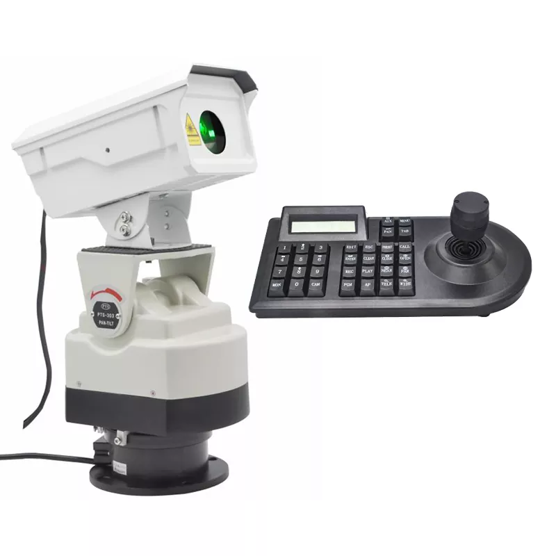 1W/2W/3W Green Bird Laser Scaring Animal Road Guide Laser 525nm IP65 10000H Lifespan Master-slave Sync Waterproof Light Waterproof Signal Connectors Fixture Narrow Beam Long Distance Outdoor Traffic Road Safety Laser Unit for Parking Agriculture Farmland Airport Planting Highway Tunnel Entrance