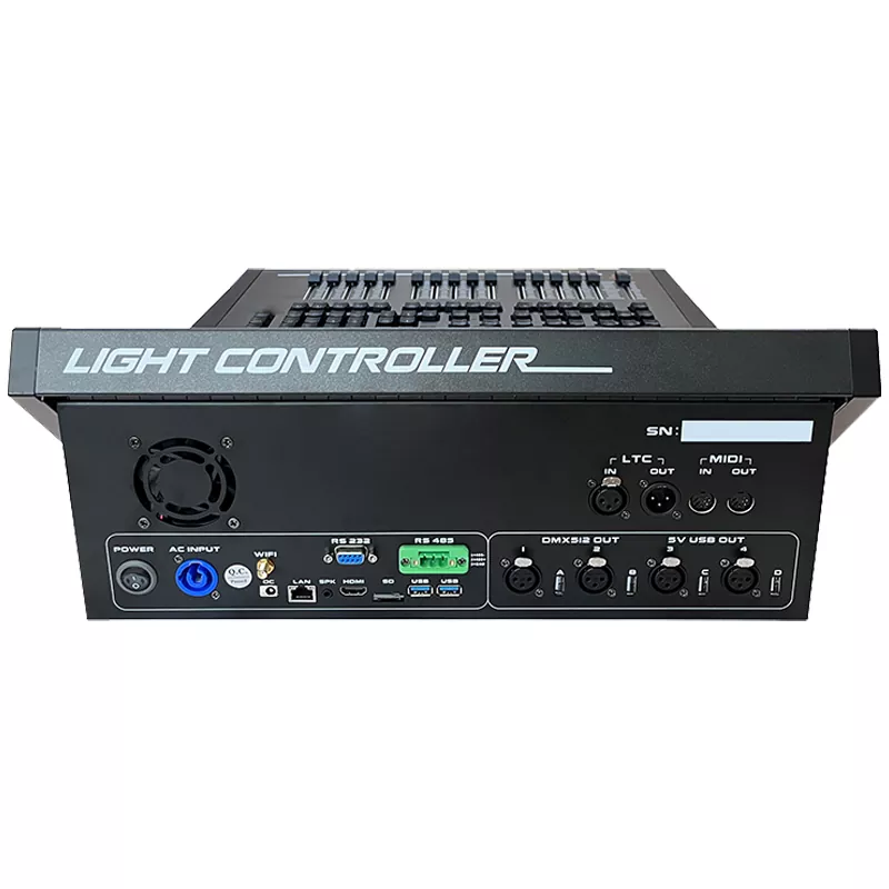 2025 T3 Touch DMX Lighting Console Ubuntu Custom Multi-Language OS 4G RAM Quad-Core CPU 15.6inch Touch Screen 4 Isolated DMX Ports ART-Net Extendable Up To 4096 DMX Channels Stage Controller RJ45 LAN WIFI Dual Console Universal Voltage Indoor Outdoor Event Lighting Unit